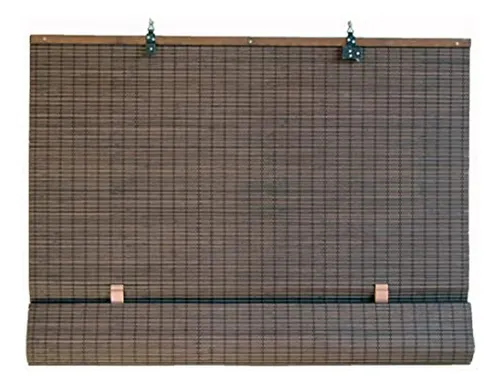 Persiana Enrollable De Bambú Sin Cables Seta Direct (30x66 P