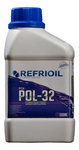 Aceite Compresor Automotor Refrioil Pol 32 R134a 500 Ml