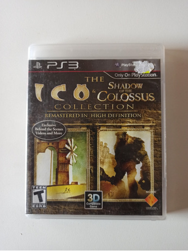 Ico + Shadow Of The Colossus Ps3 Físico 