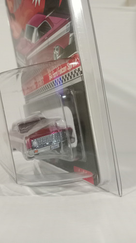 Hot Wheels Red Line Club 64 Ford Falcon Sprint 1 64. Cerrado Rosa Chicle (Usado)