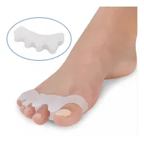 Comprar Almohadilla Silicona Gel Corrector Dedos Juanetes Alivio Color Blanco Talle Único