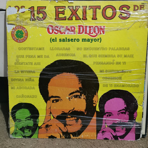 Disco Lp Oscar D Leon-15 Exitos, El Salsero Mayor.m