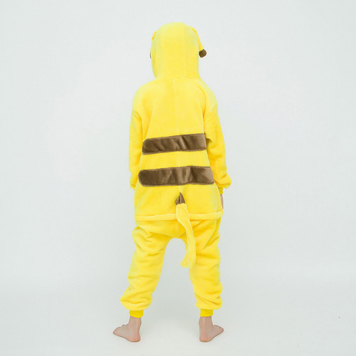 Pijama De Franela Con Dibujos Animados De Pikachu De Kigurum
