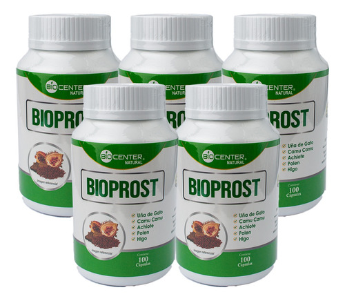 Quinteto Bioprost X 500 Capsulas