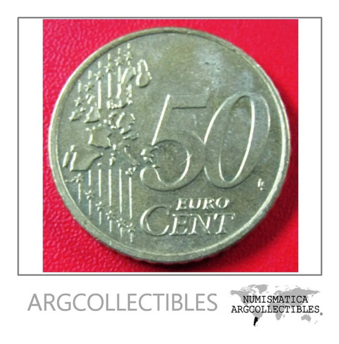 Grecia Moneda 50 Centavos 2002 Au Km #186