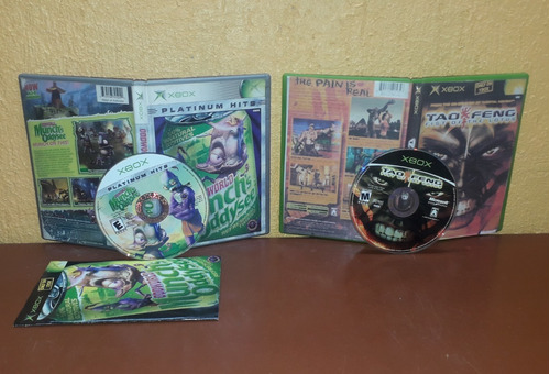 2 Juegos Oddworld Munch's Oddysee + Tao Ferg Xbox Clásico