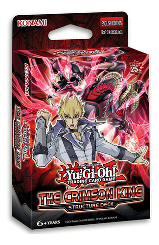 Yu Gi Oh Tcg Structure Deck The Crimson King Konami M4e 