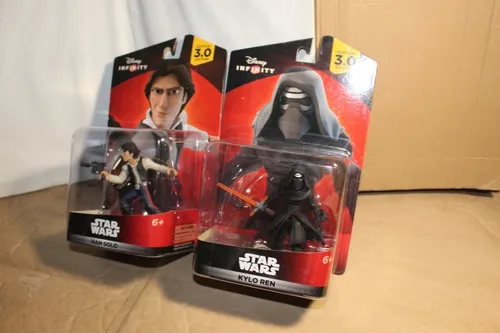 Set Figuras Kylo Ren Han Solo Disney Infinity 3.0 Star Wars