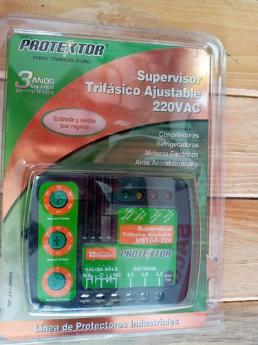 Protector Supervisor 220 Watts Trifasico Graduable