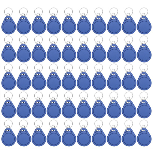 Llavero Tag Token Con Tarjeta Ic, 50 Unidades, 13,56 Mhz, 21