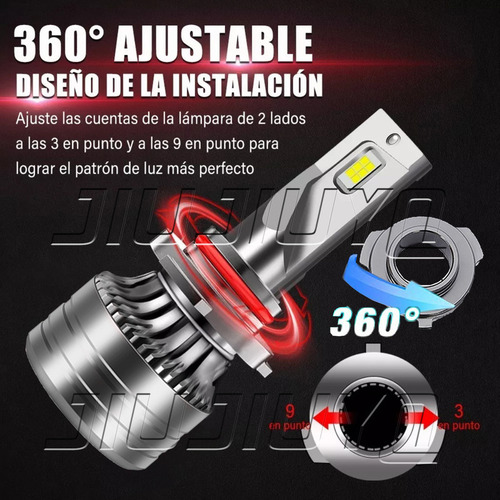 Kit De Faros Led 40000lm Para 2007-2010 Chrysler Sebring