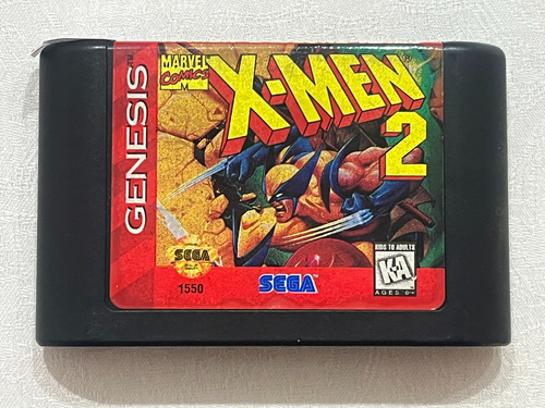 Id 165 Xmen 2 Clone Wars Original Sega Genesis Mega Drive