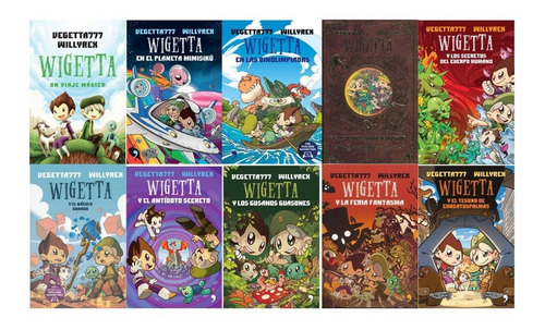 Paquete 4 Libros Wigetta Willyrex Vegeta777 Nuevos Mercado Libre