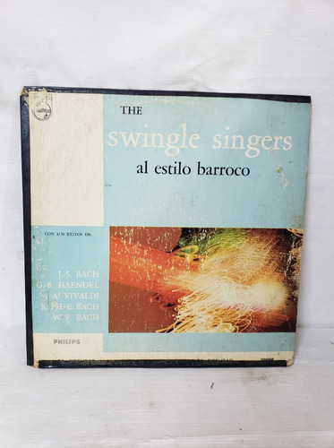 The Swingle Singers Al Estilo Barroc Disco Lp Vinilo Acetato