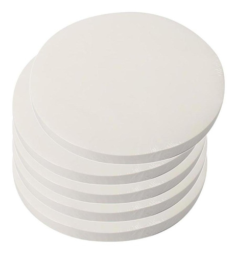 Rodajas De Papel Para Hamburguesas, 500 Piezas 12cm Blanco