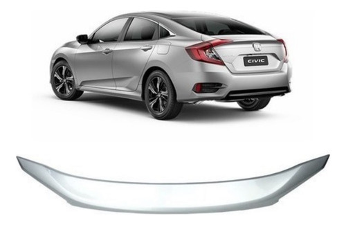 Aerofólio Esportivo Civic G10 2017 2018 2019 Á 2022 Sem Leds