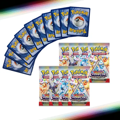 Box Pokémon Treinador Avançado Evoluções Prismática Eevee Box Pokémon Treinador Avançado Evoluções Prismática Eevee