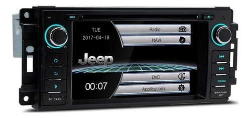 Chrysler Jeep Dodge Estereo Dvd Gps Ram Patriot Cherokee Hd