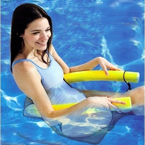 Bóia Espaguete Cadeira Flutuante Piscina Banco Flutuador