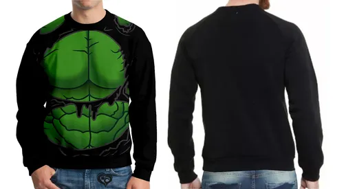 Moletom do hulk infantil sales