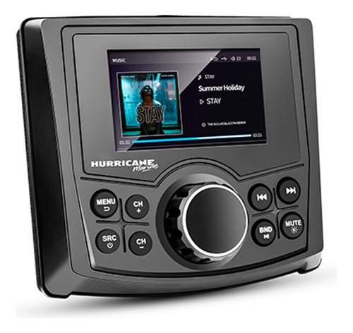 Receiver Marine Rádio Náutico Bluetooth Mp3 Hurricane Hm400