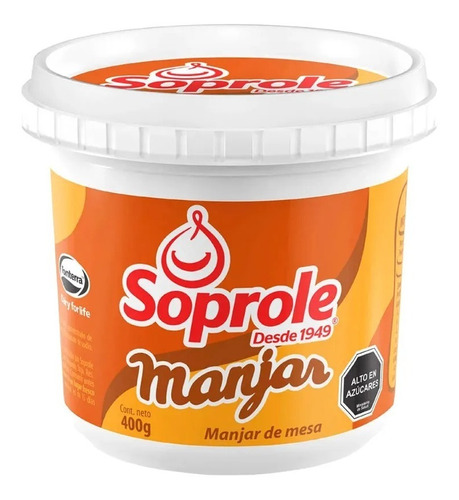 Manjar Soprole Pote 400 Grs