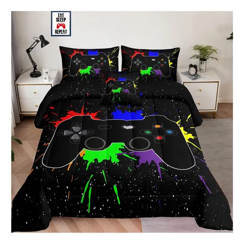 comprar Lris Bedding Boys Gamer Conjuntos De Edredón De Jugadores De