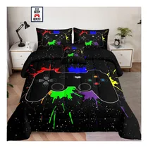 Comprar Lris Bedding Boys Gamer Conjuntos De Edredón De Jugadores De