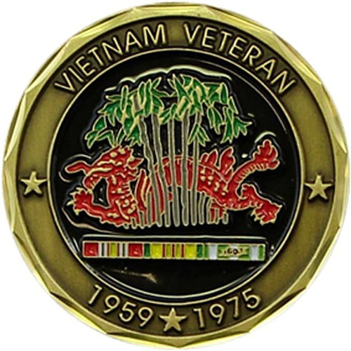 Collectible Veterano Servicio Vietnam Coin