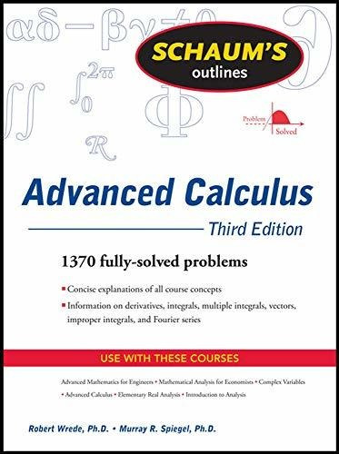 Book : Schaums Outline Of Advanced Calculus, Third Edition.