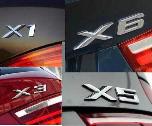 Emblema Posterior Bmw X1 X3 X5 X6