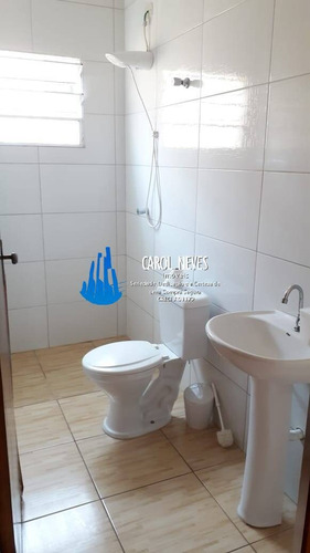 Imagem 9 de 14 de 5200 - Casa 2 Dormitórios Suite Balneário Itaguaí Mongaguá