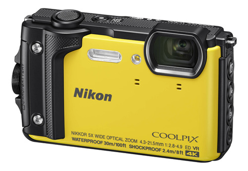 Nikon Coolpix W300 Digital Camara (yellow)