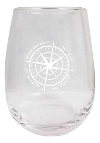 And R Imports East Quogue New York Souvenir Copa Vino Laser