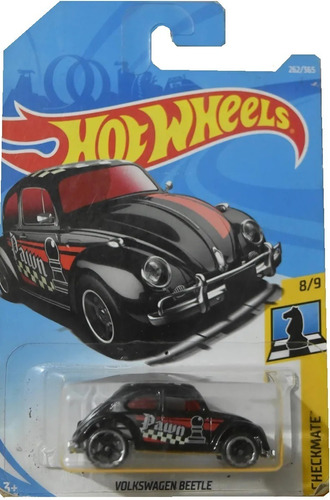 Volkswagen Beetle #262 Checkmate Hot Wheels Hay Que Tenerlo!