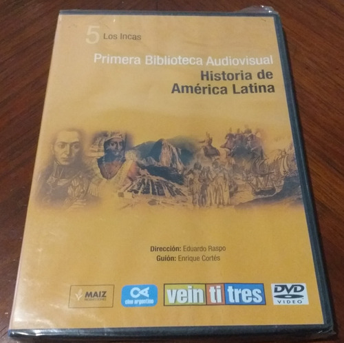 Historia De América Latina Los Incas Dvd Sellado Veintitrés 