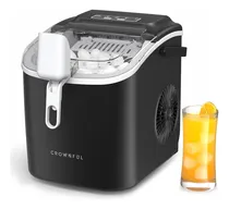 Comprar Máquina De Hielo Portátil Autolimpiante 26kg 24h 9 Cubos 6mi
