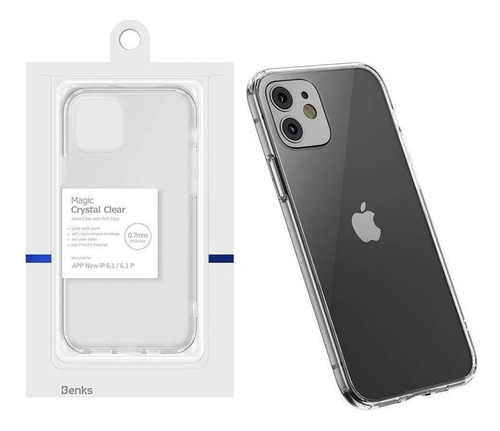 Case Delgado Benks Magic Crystal Para iPhone 12 Normal 6.1