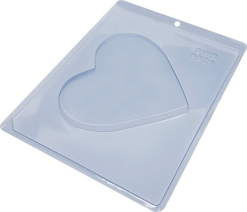 6 Moldes Formas Para Chocolate Bwb Cod 9921 Tableta Corazón 