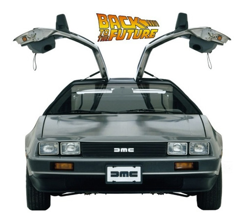 Vinilo Decorativo Volver Al Futuro 01 Carro Delorean Sticker