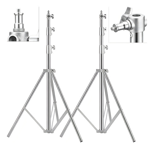Soporte de estudio de acero inoxidable Infinity Background Stand (2,8 m)