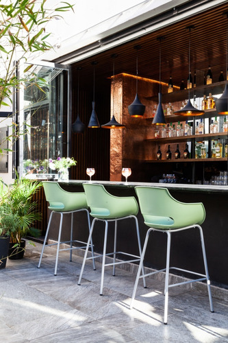 Imagen 7 de 8 de Banqueta Diseño Frida Base Blanca Rossi Garantía