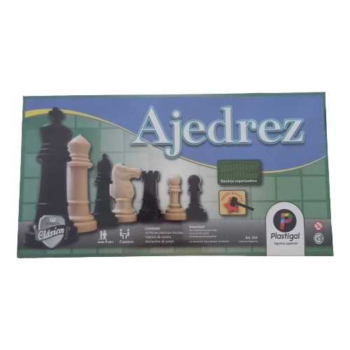 Ajedrez - Piezas Macizas