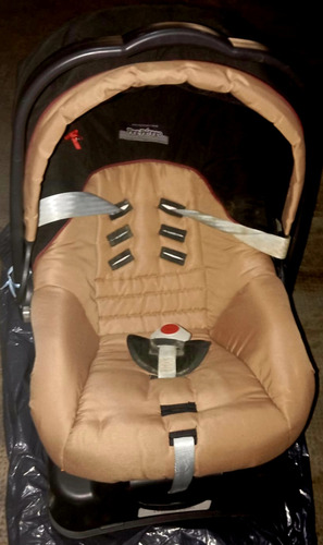 Huevito Peg Perego Primo Viaggio Para Auto Y Cochecito Primo Viaggio Negro Y Beige (Usado)