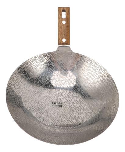 Sartén Con Mango De Madera De Calentamiento Rápido 304