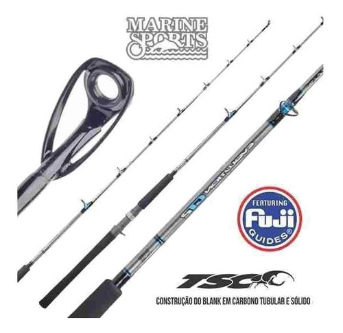 Caña Para Reel Trolling  Evolution Gt2 1.83 Mt 20-60 Lb 1 Tr