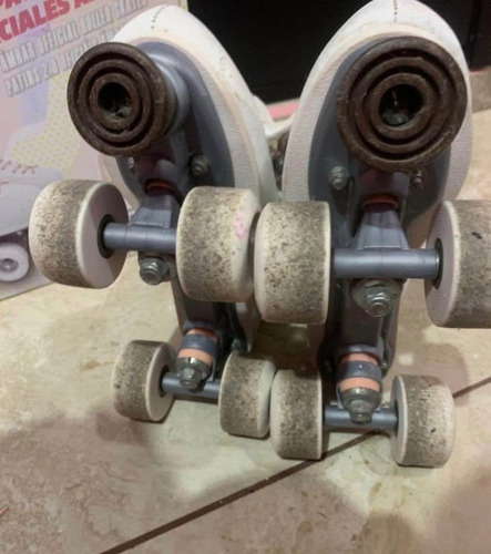 Patines De Ámbar De Soy Luna De Uso 25mx 26 4 Cm Blanco