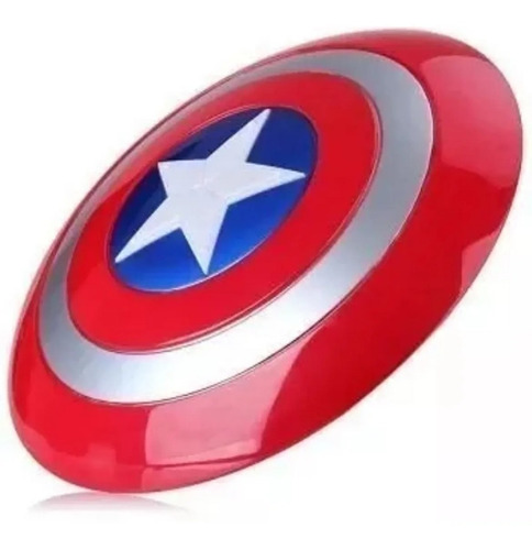 Escudo De Capitán América 45cm Doble Agarre Interior