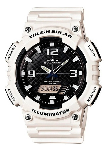 Reloj Casio Aq-s810wc-7av Solar Hombre 100m Local