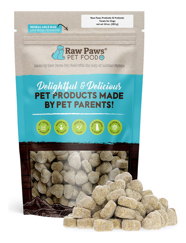 Raw Paws Suplemento Probiotico Natural Para Perros Con Prebi